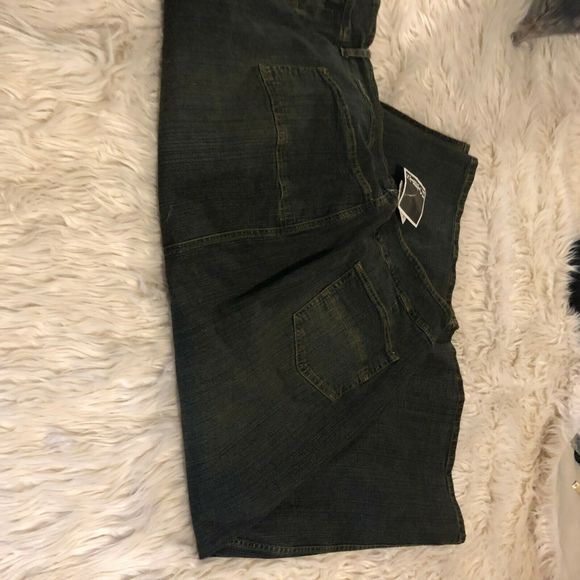 NWT CAROLINA BLUES Denim Jean SKIRT Size 24W - Picture 6 of 6